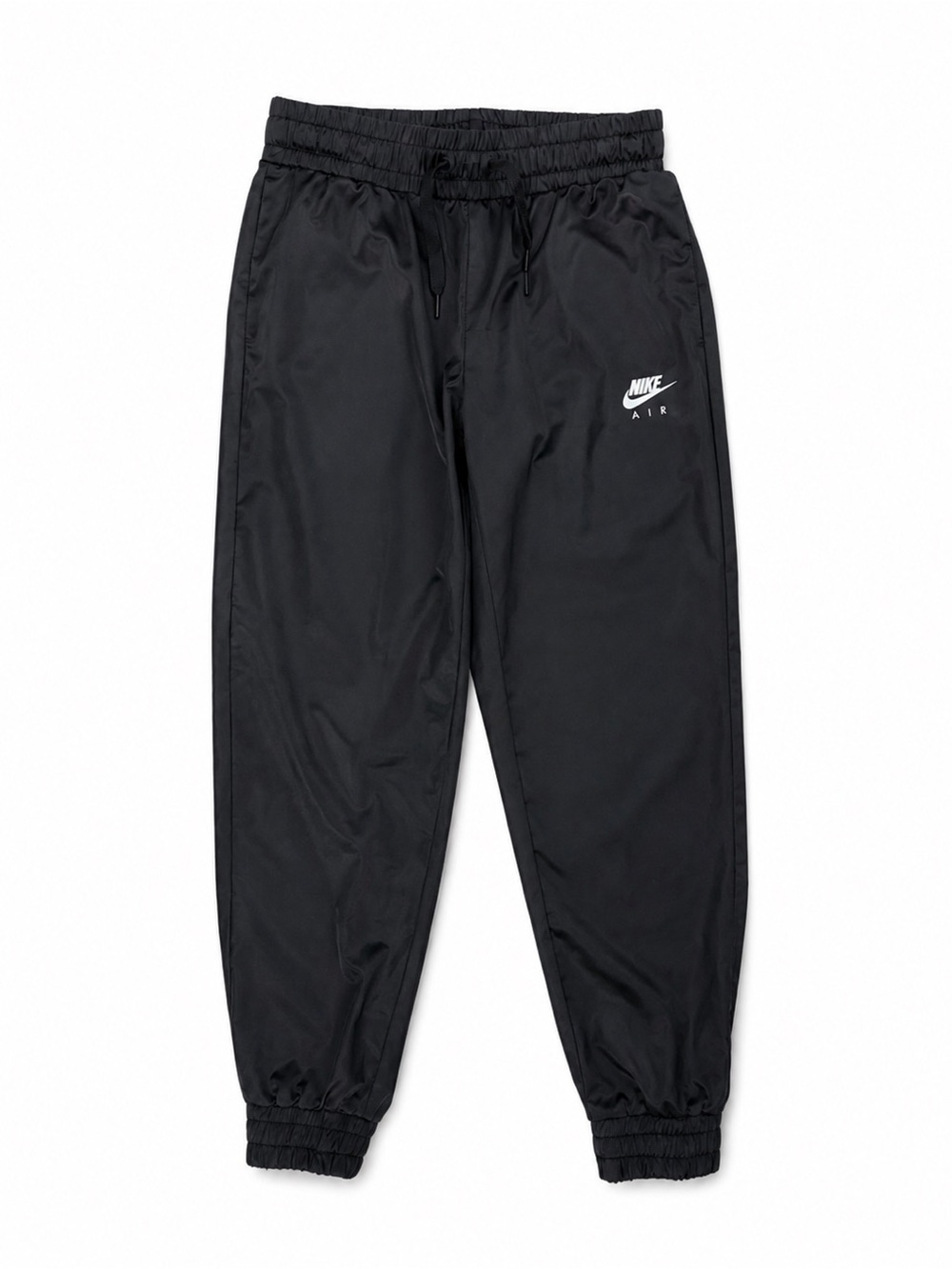 Nike Air Satin Track Pants Black Size Medium Athletic Streetwear